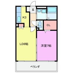 ＳＰＡＣＥ・Ｋ ＢＥＡＣＨの物件間取画像